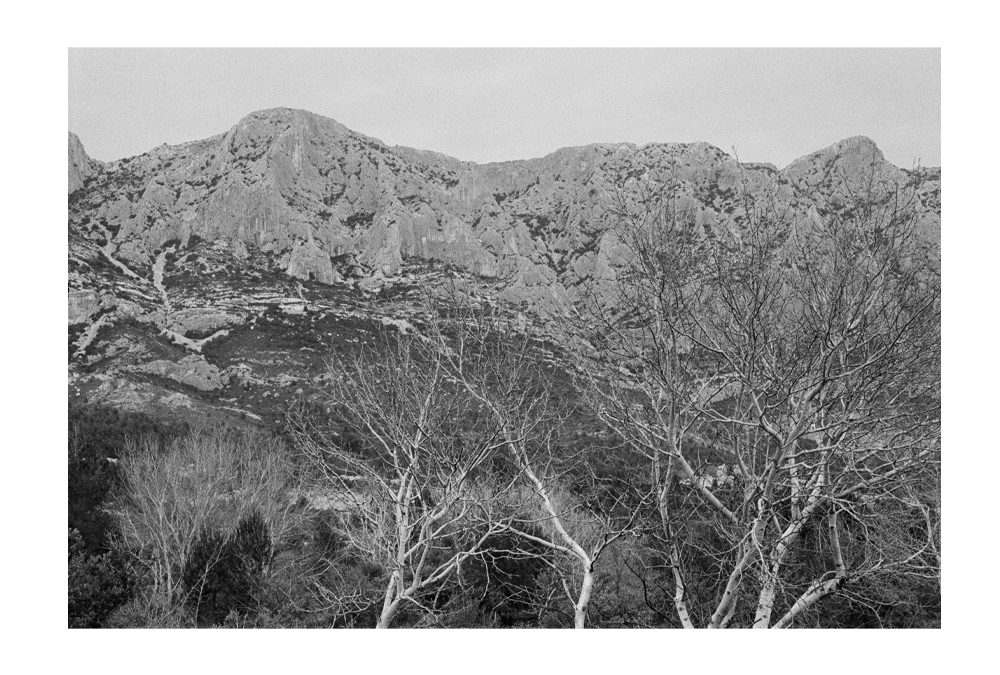 En allant au paysage